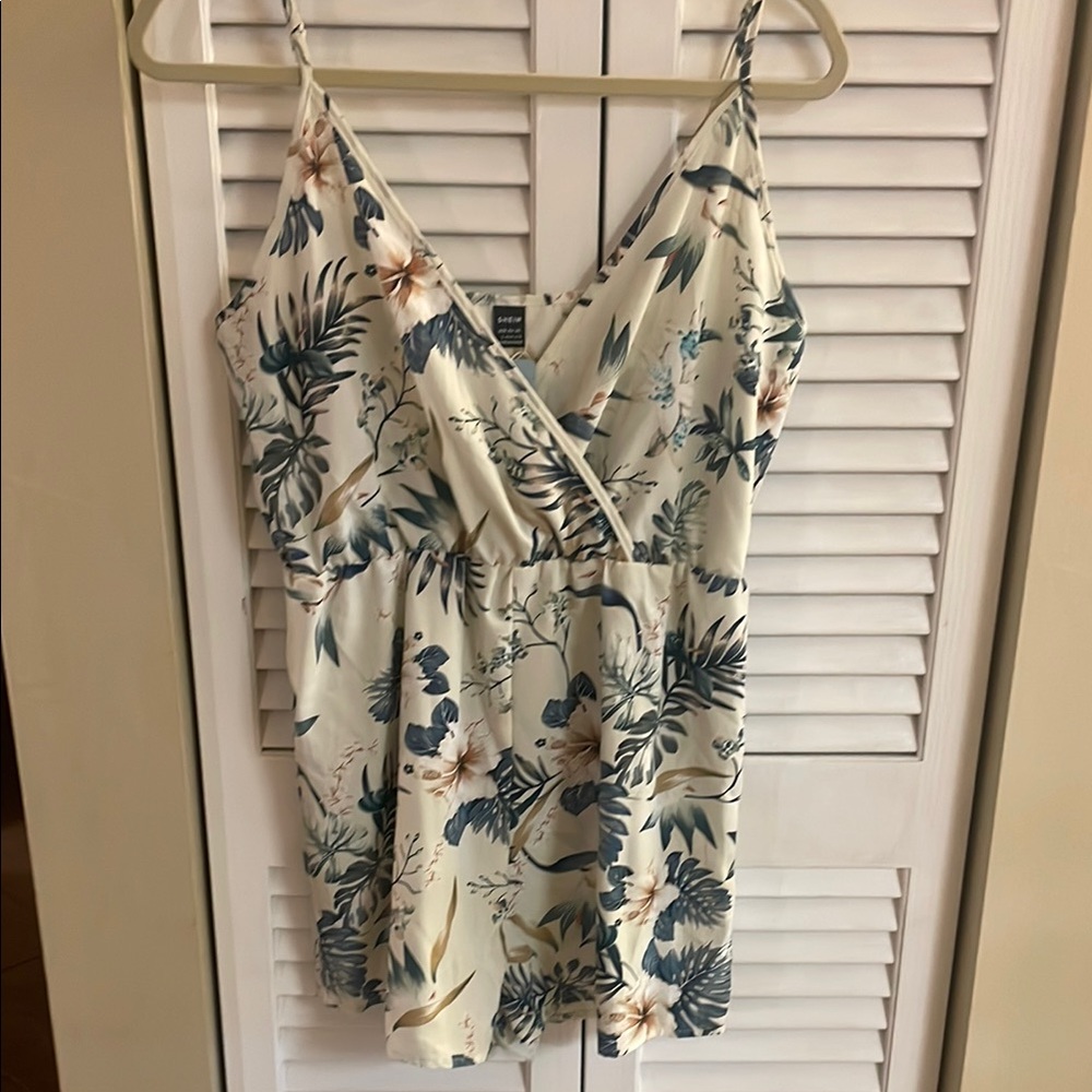 Shein Floral Romper